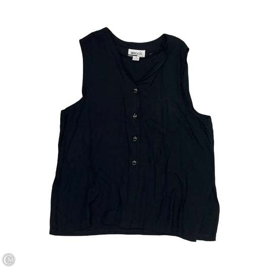 Blouse Sleeveless By Briggs In Black, Size: 3x