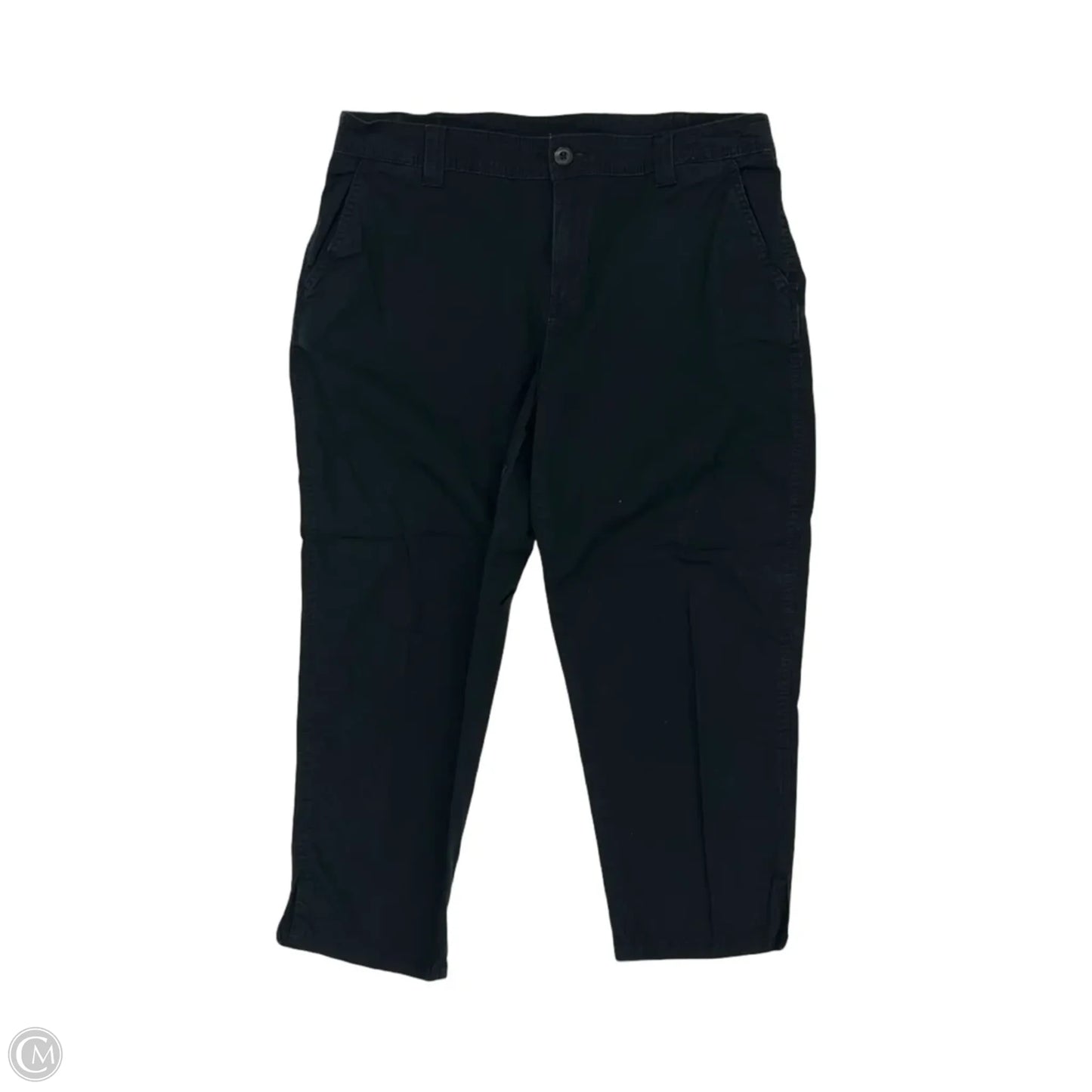 Pants Cropped By Style And Company In Black, Size: 12