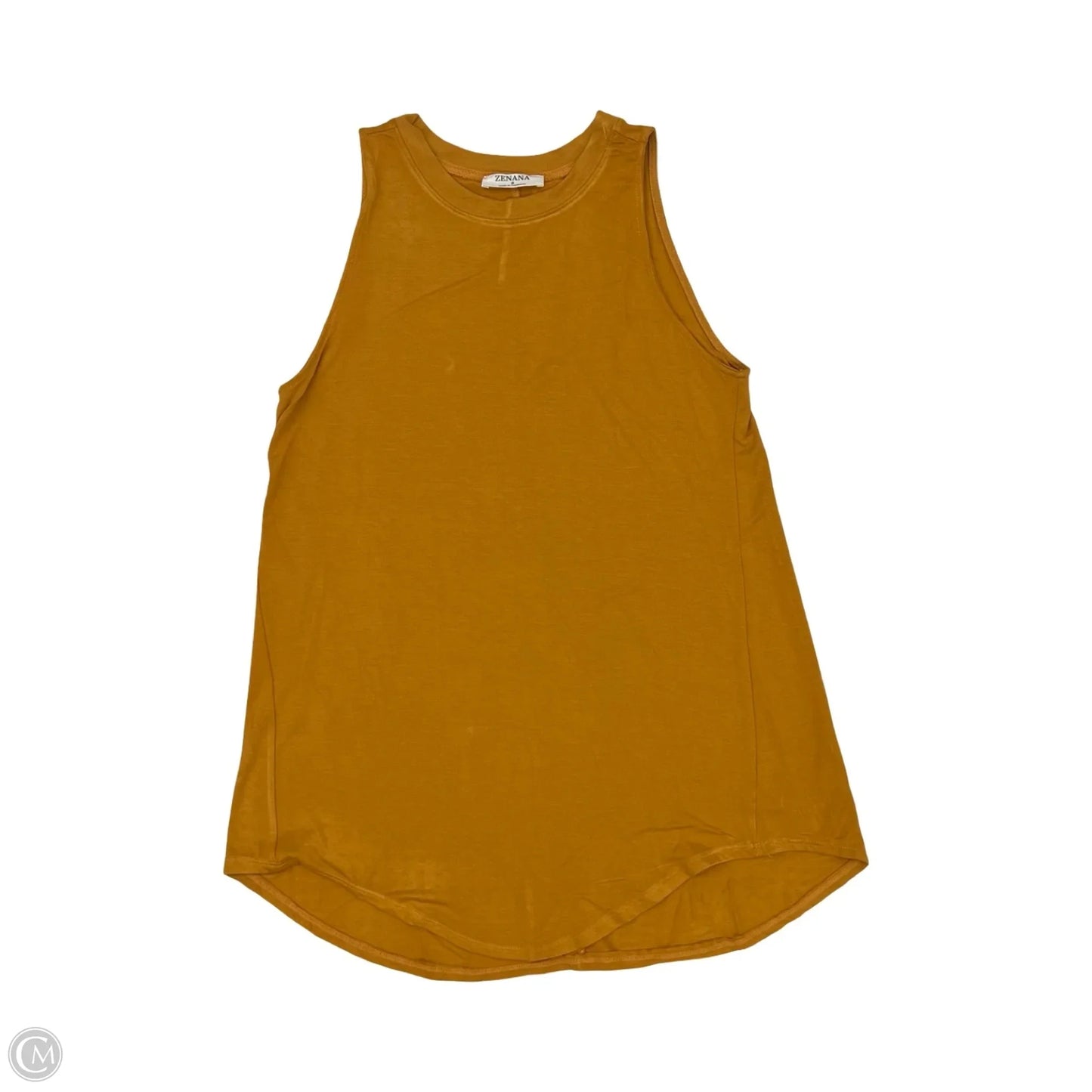Top Sleeveless By Zenana In Brown, Size: S