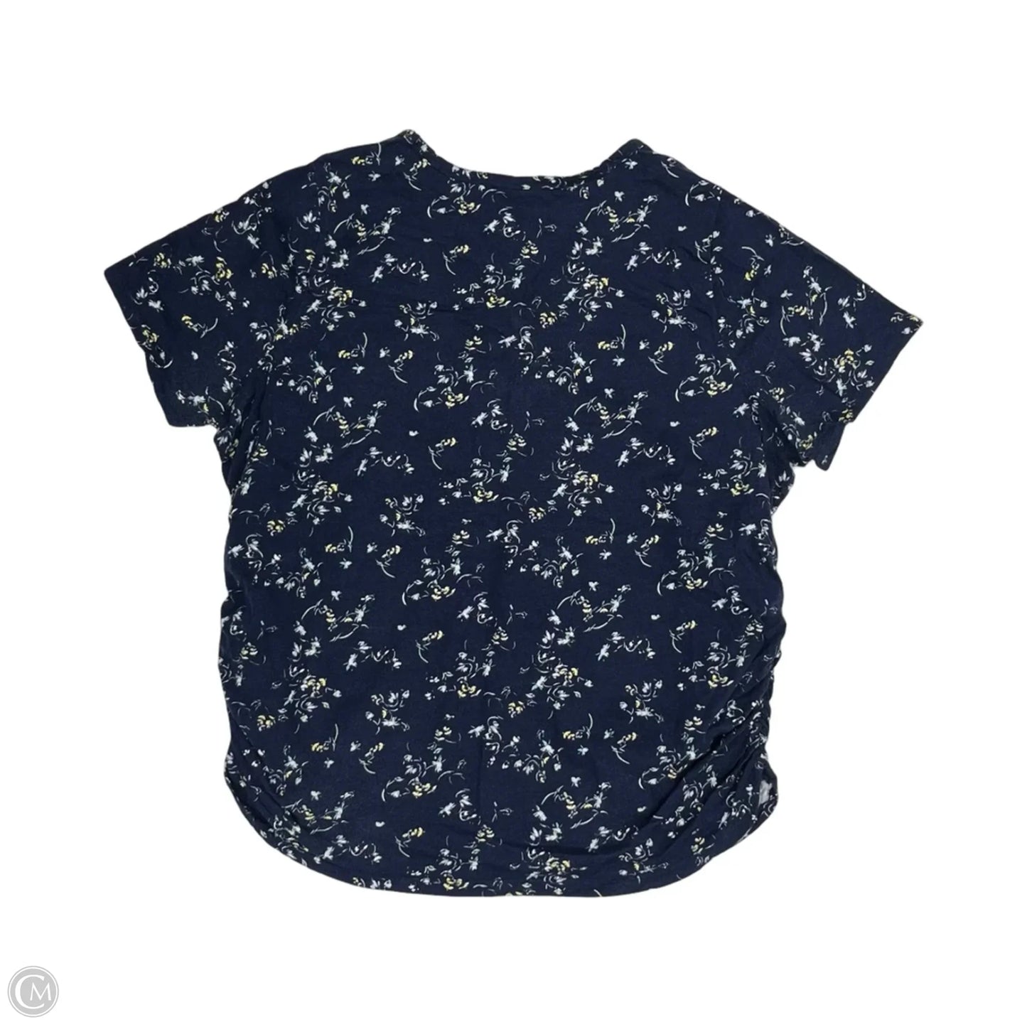 Top Short Sleeve By Lane Bryant In Blue, Size: 3x