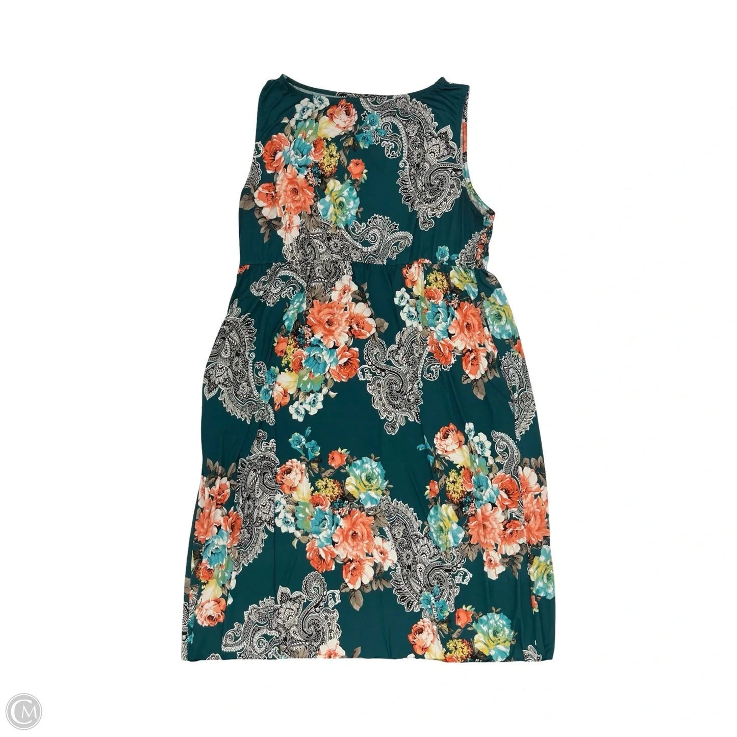 Dress Casual Midi By Sweet Lovely In Floral Print, Size: 3x