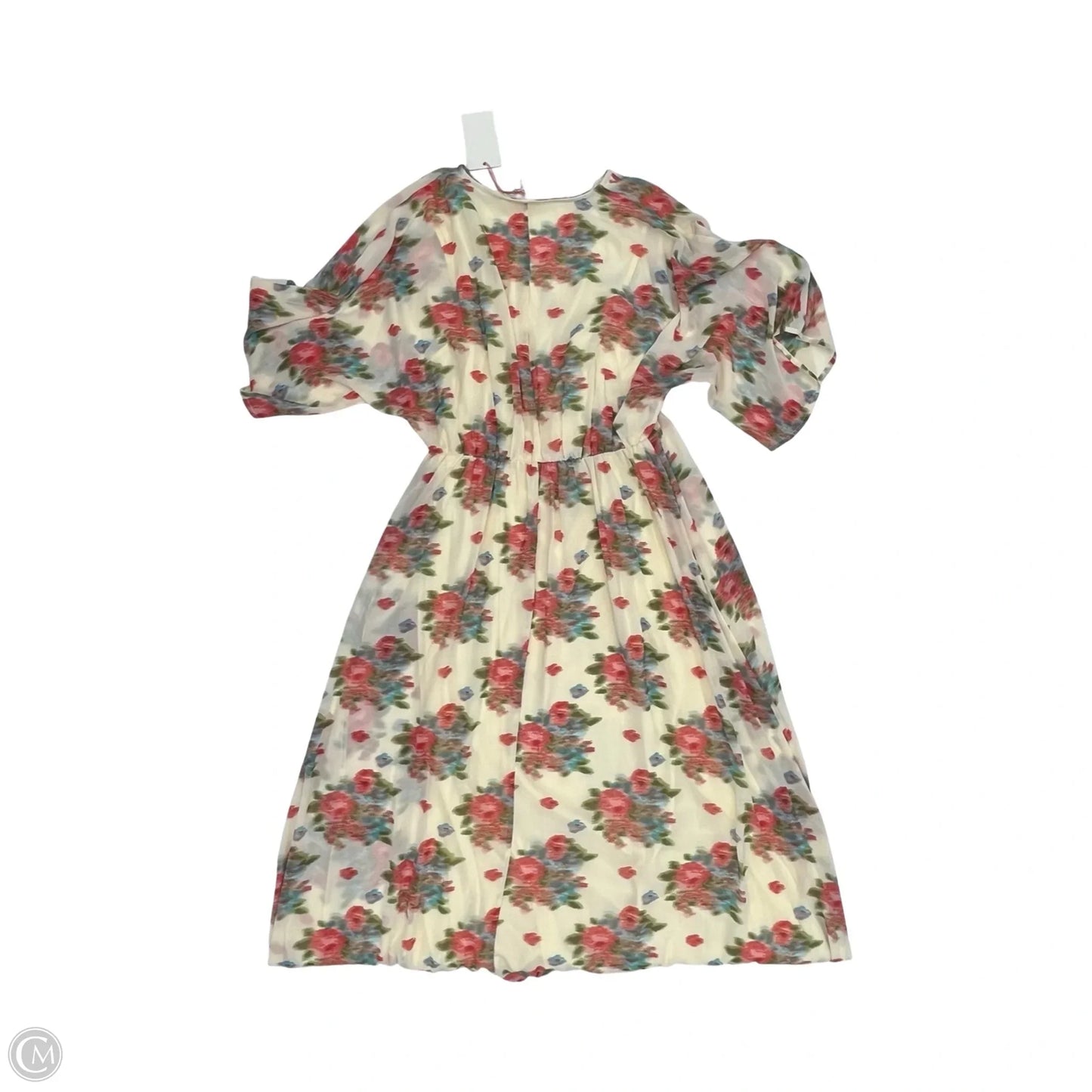 Dress Party Long By Entro In Cream, Size: L