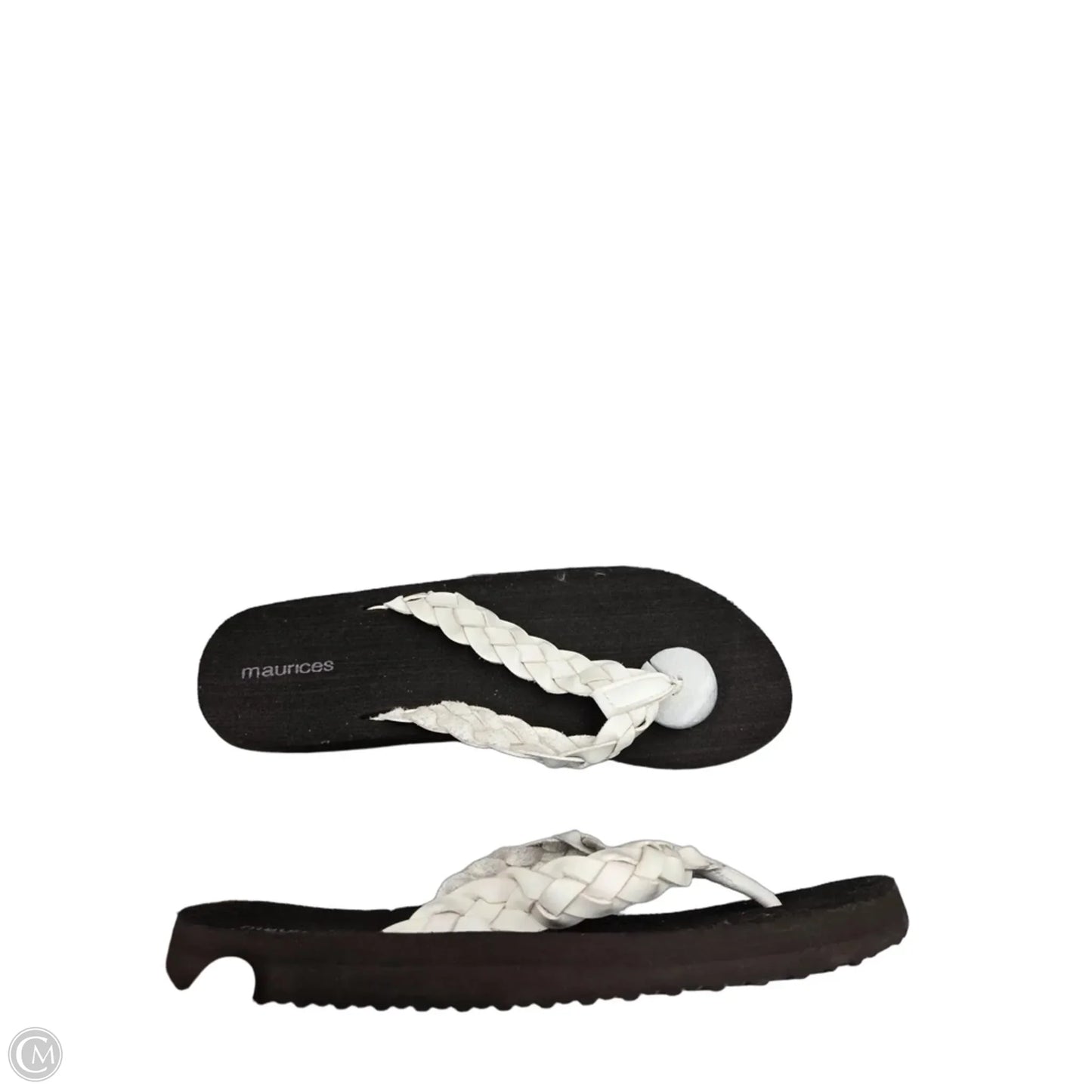 Sandals Flip Flops By Maurices In Brown, Size: 10