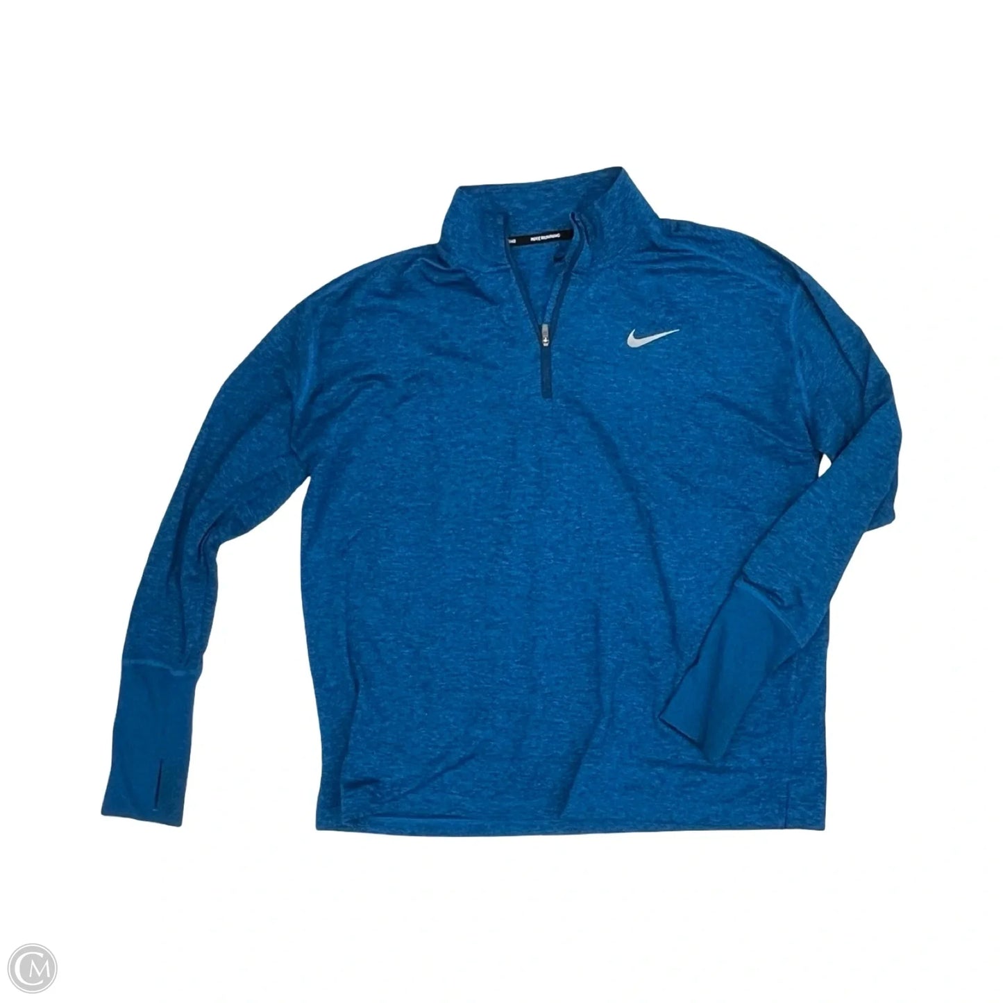 Athletic Jacket By Nike In Blue, Size: Xl