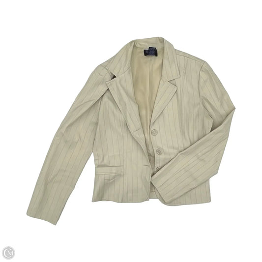 Blazer By Clothes Mentor In Tan, Size: S
