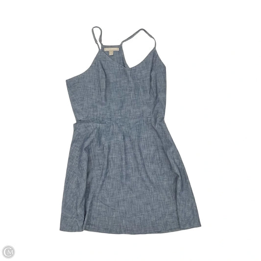 Dress Party Short By Banana Republic In Blue Denim, Size: 8