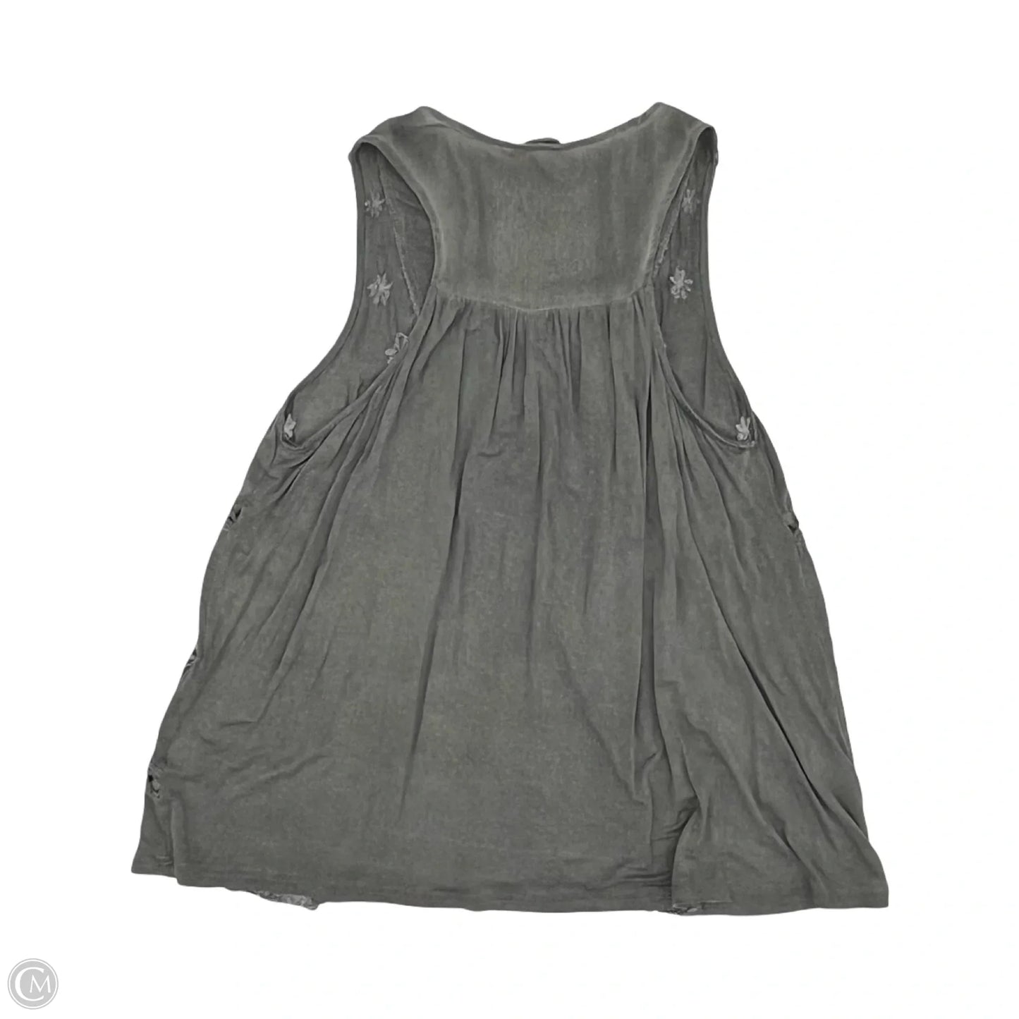 Tank Top By Pol In Grey, Size: S