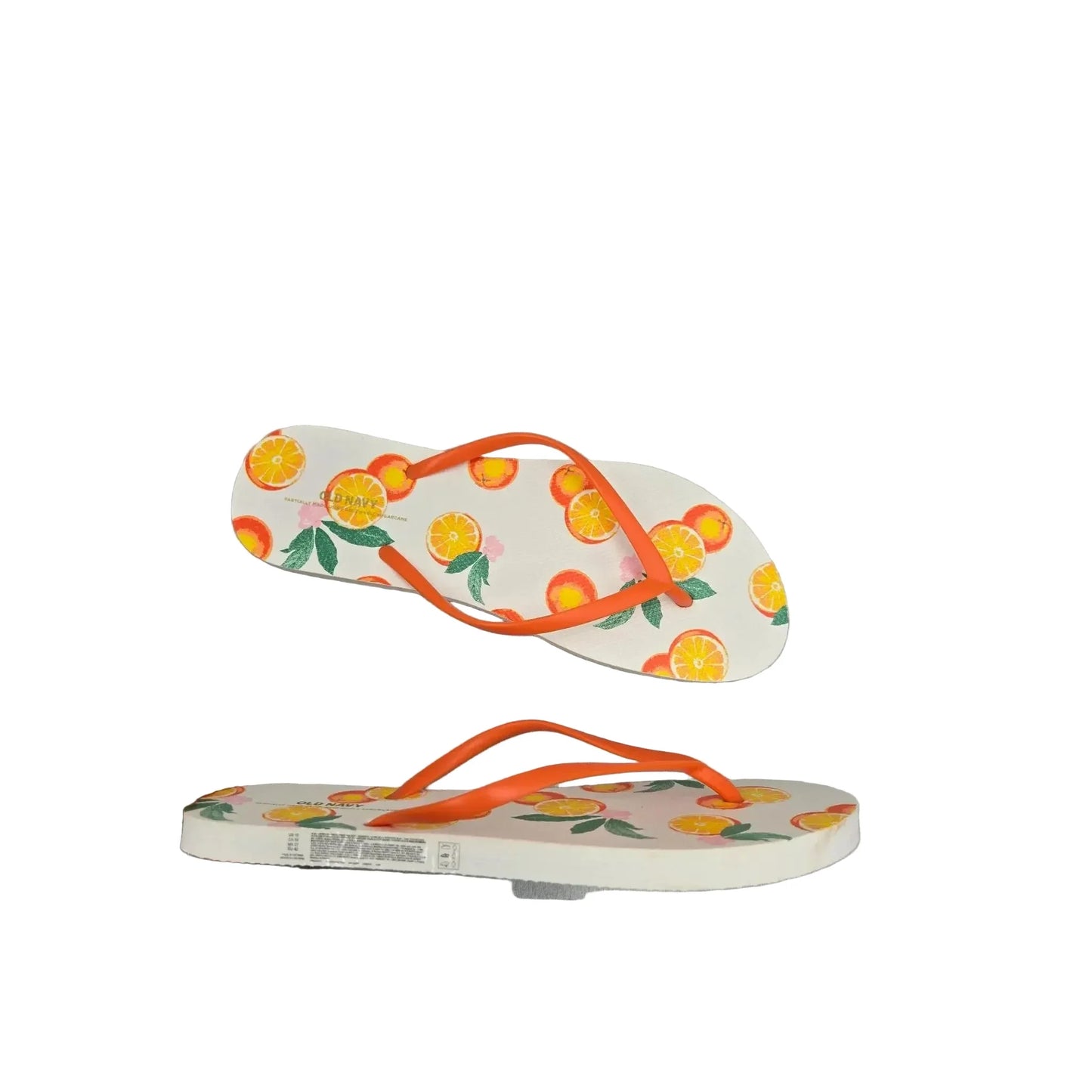 Sandals Flip Flops By Old Navy In White, Size: 10