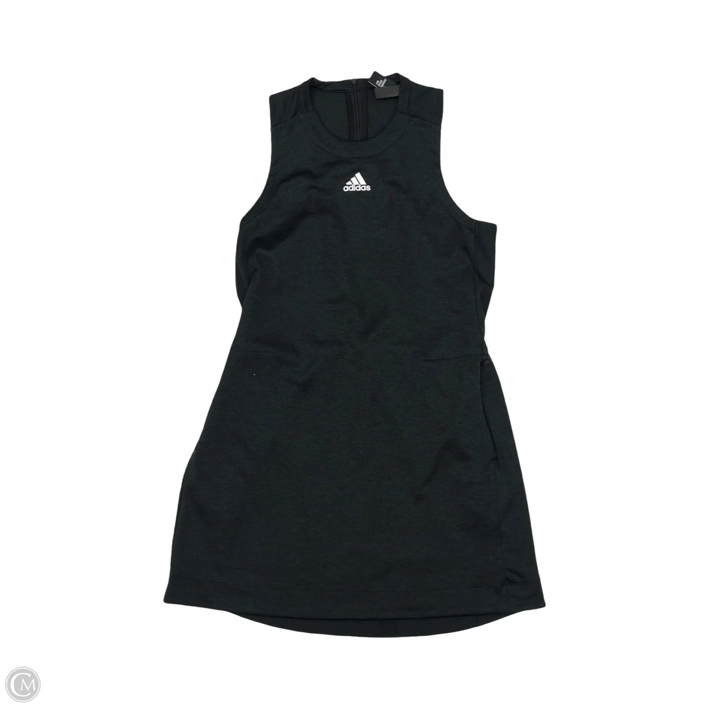 Athletic Dress By Adidas In Black, Size: M