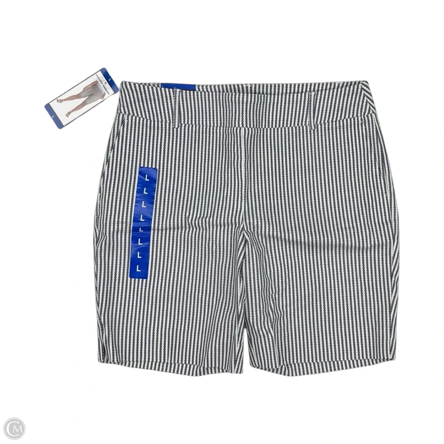 Shorts By Hilary Radley In Blue & Yellow, Size: L