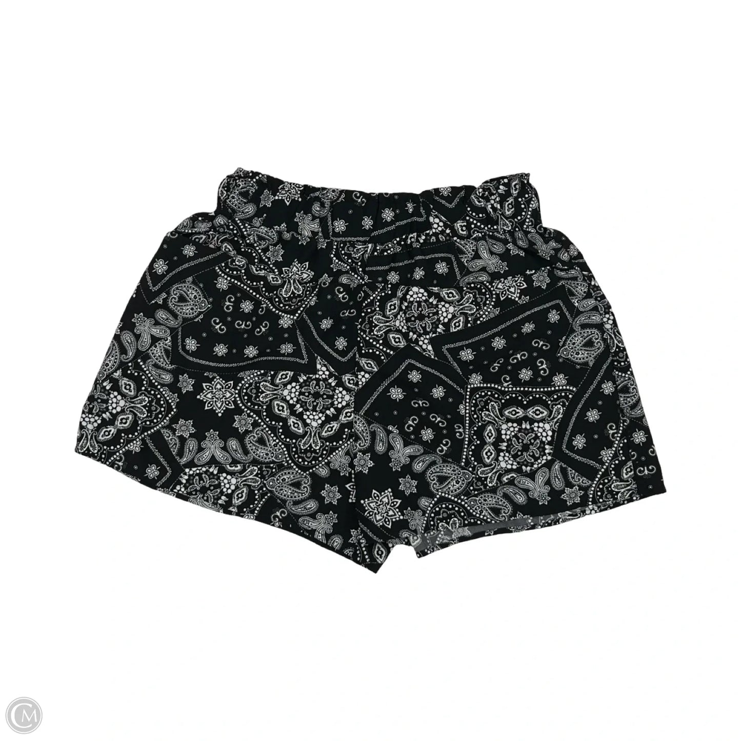 Shorts By Clothes Mentor In Black & White, Size: S