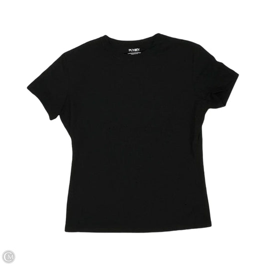 Top Short Sleeve Basic By Clothes Mentor In Black, Size: L