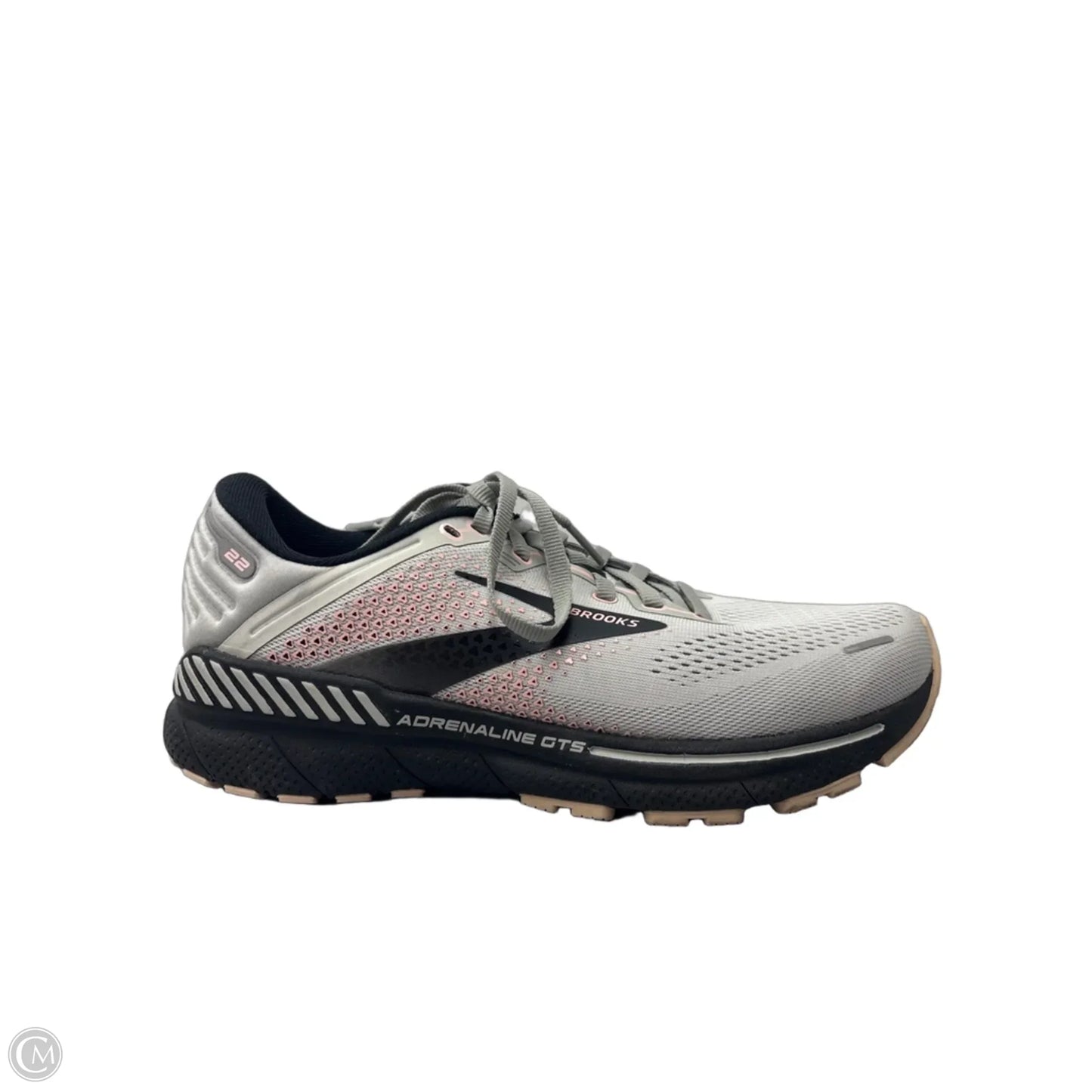 Shoes Athletic By Brooks In Grey, Size: 9