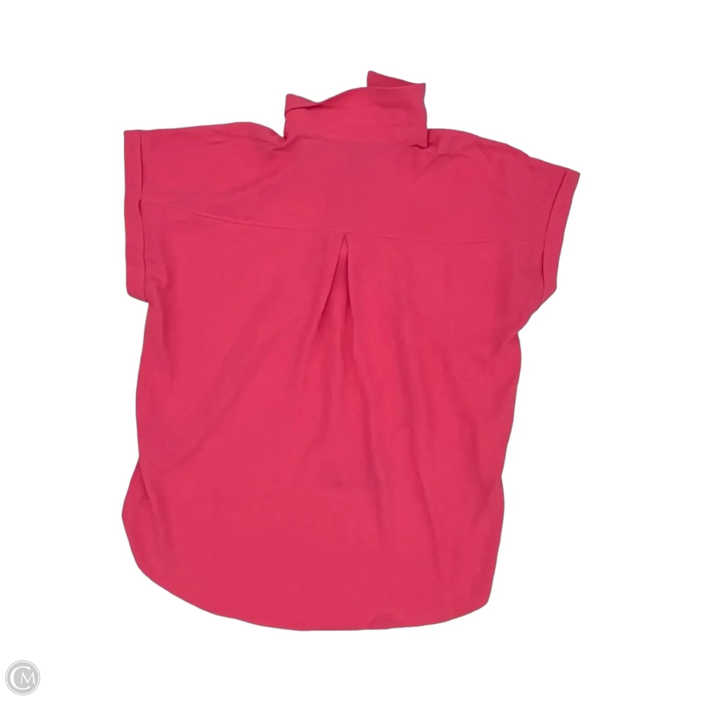 Blouse Short Sleeve By Zenana In Pink, Size: M