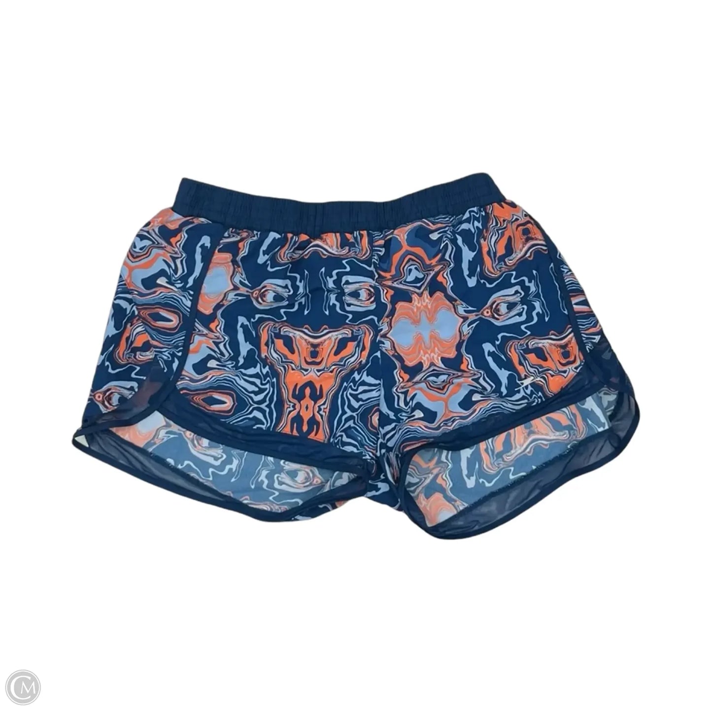 Athletic Shorts By Crane In Blue & Orange, Size: Xl