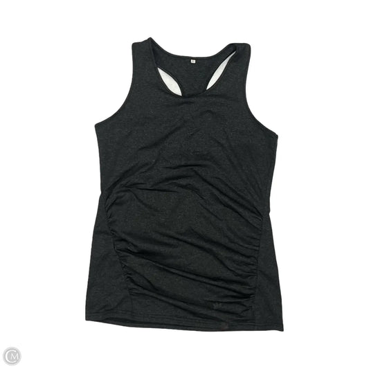 Athletic Tank Top By Clothes Mentor In Grey, Size: Xl
