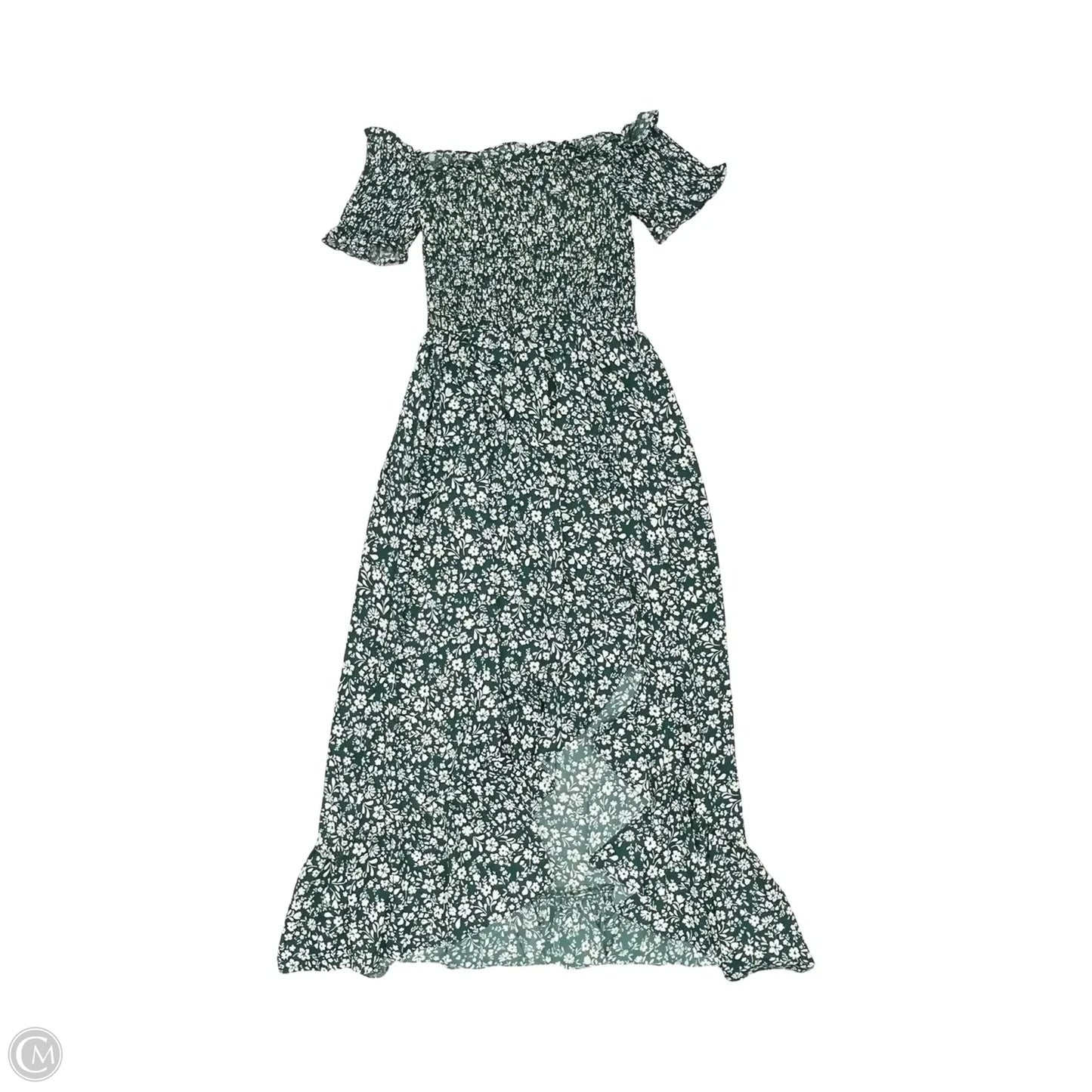 Dress Party Midi By Francesca’s In Green, Size: S