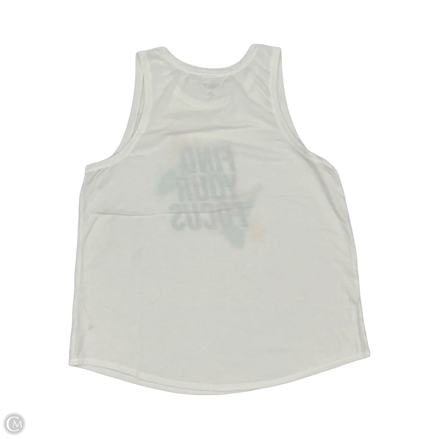 Athletic Tank Top By Old Navy In White, Size: Xl