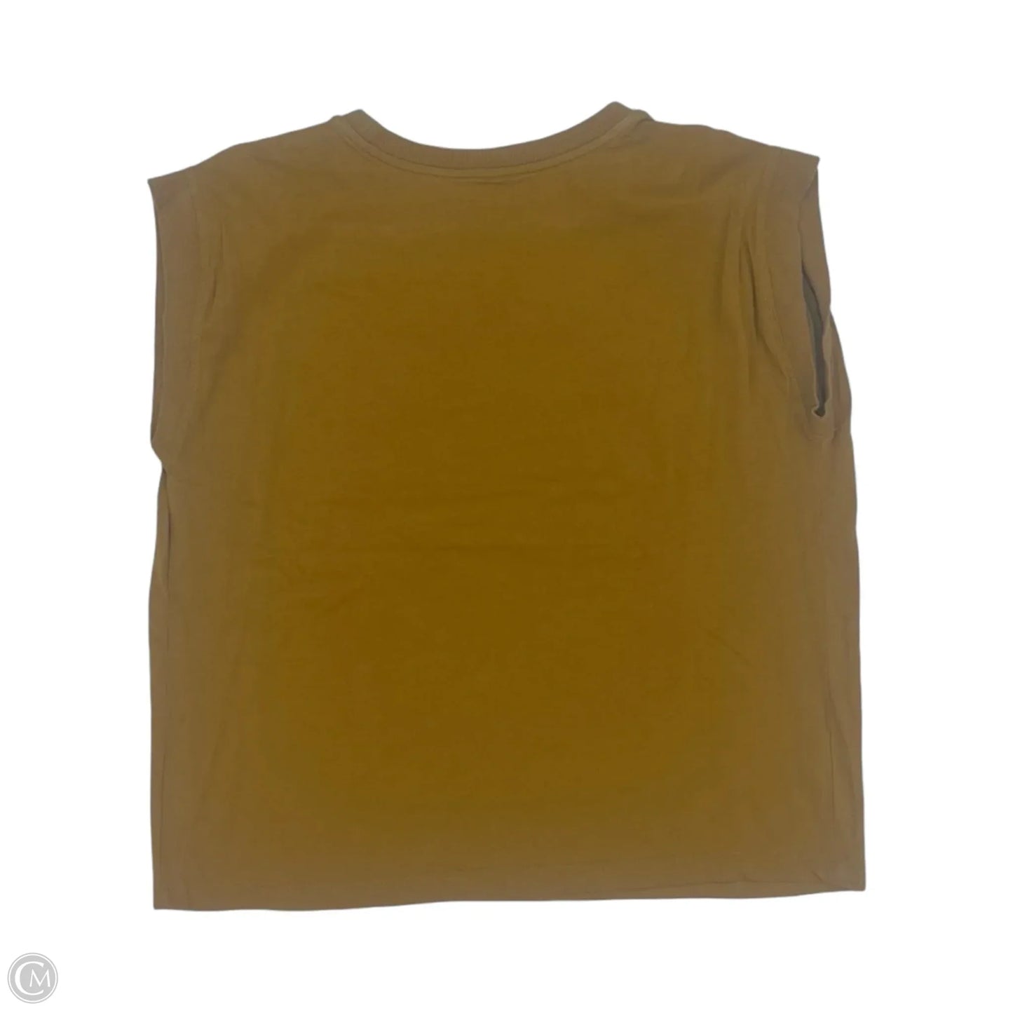 Top Sleeveless By Loft In Brown, Size: L