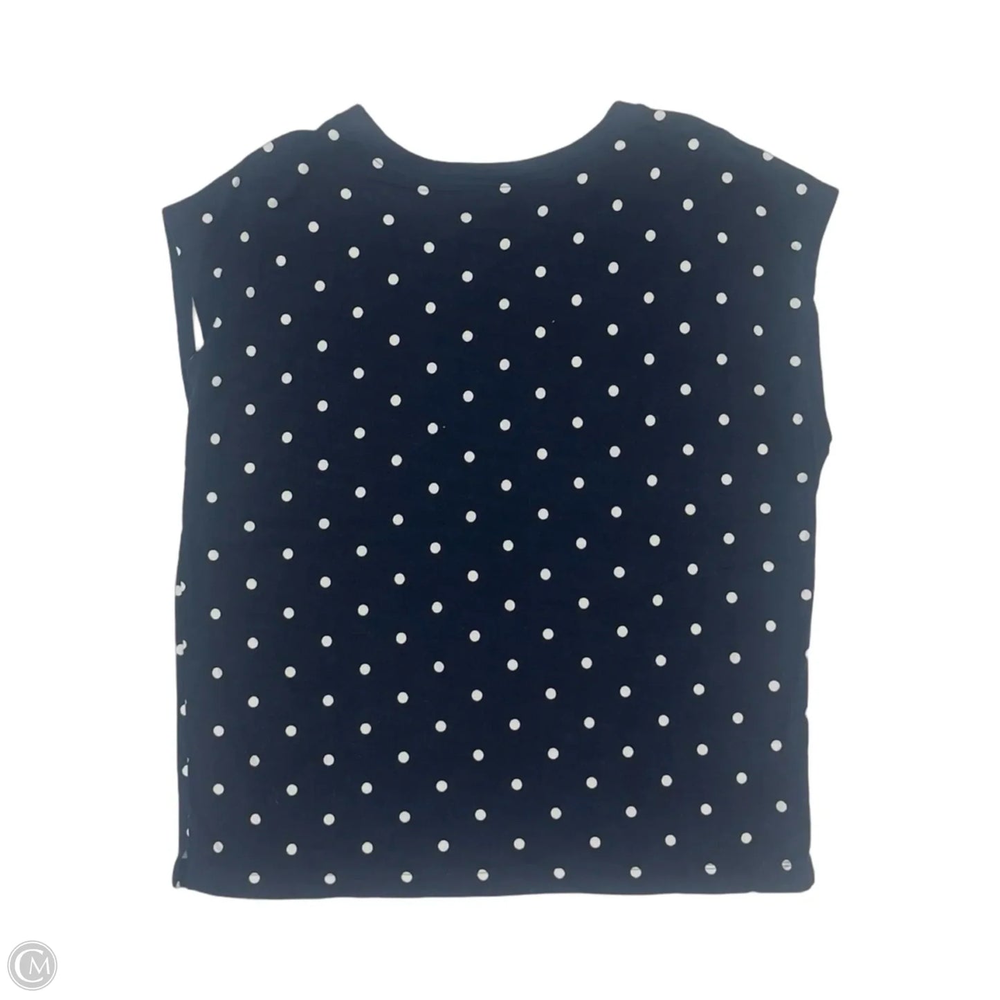 Top Sleeveless By Loft In Blue, Size: L