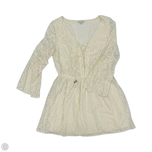 Dress Party Short By American Eagle In Cream, Size: L