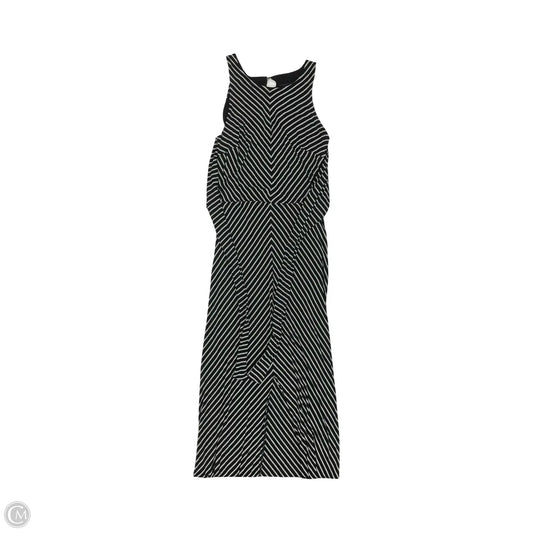 Dress Casual Maxi By White House Black Market In Black & White, Size: S