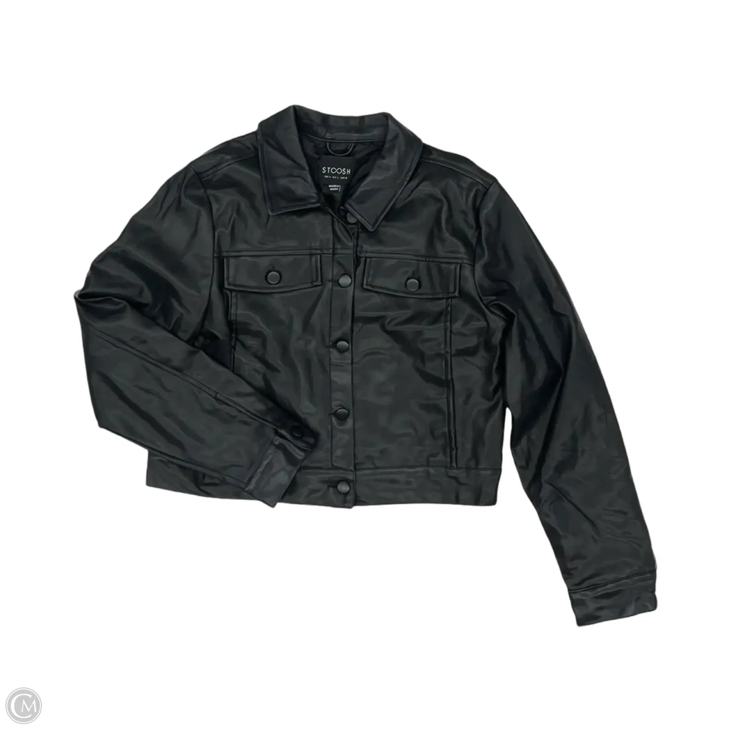Jacket Moto By Stoosh In Black, Size: L