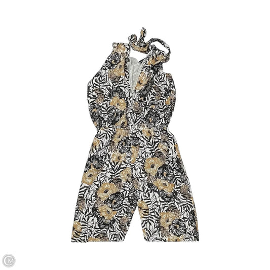 Jumpsuit Designer By Lilly Pulitzer In Black & Tan, Size: Xl
