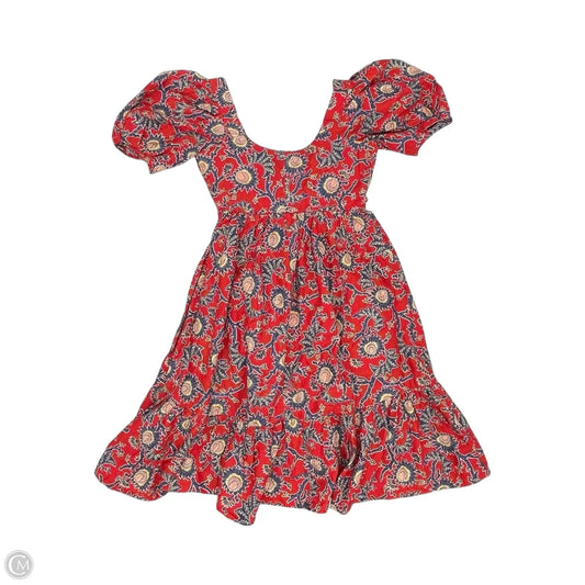 Dress Party Midi By House Of Harlow In Red, Size: L