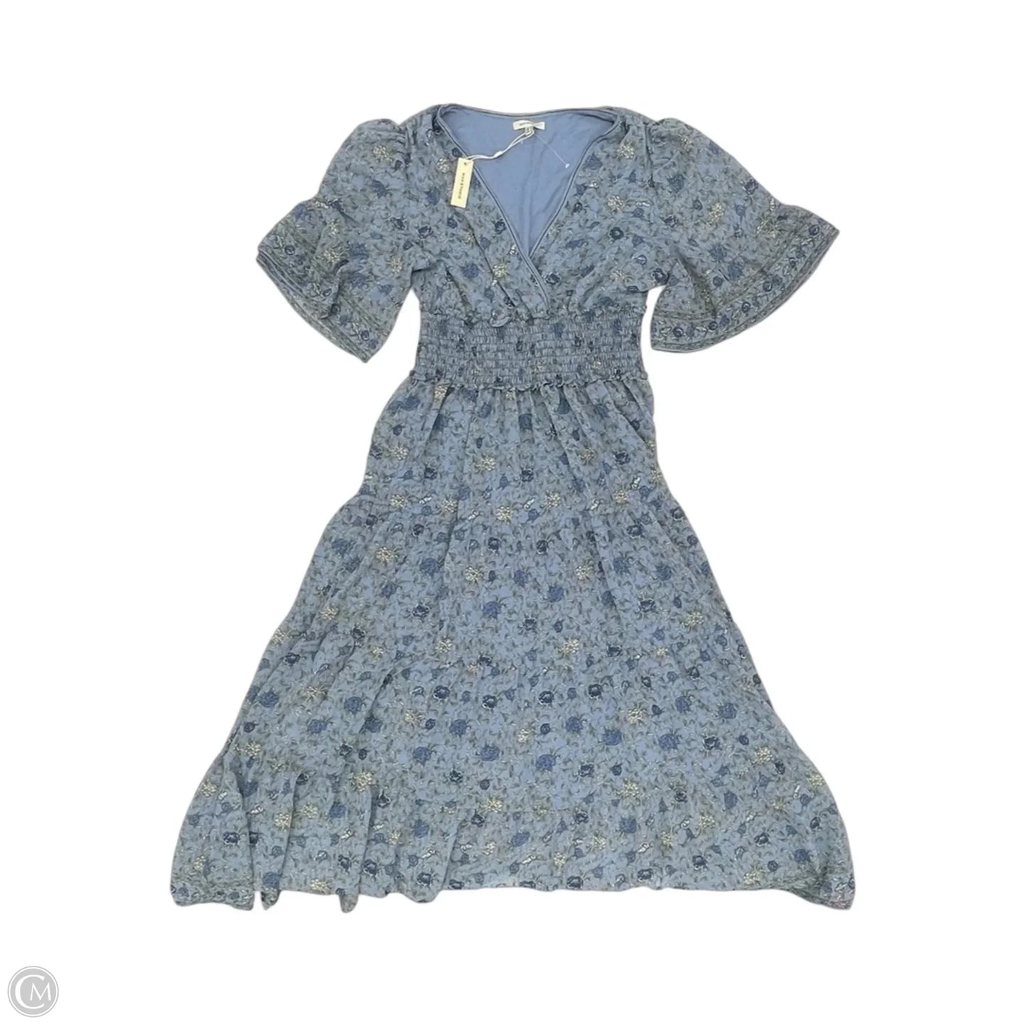 Dress Party Long By Max Studio In Blue, Size: L