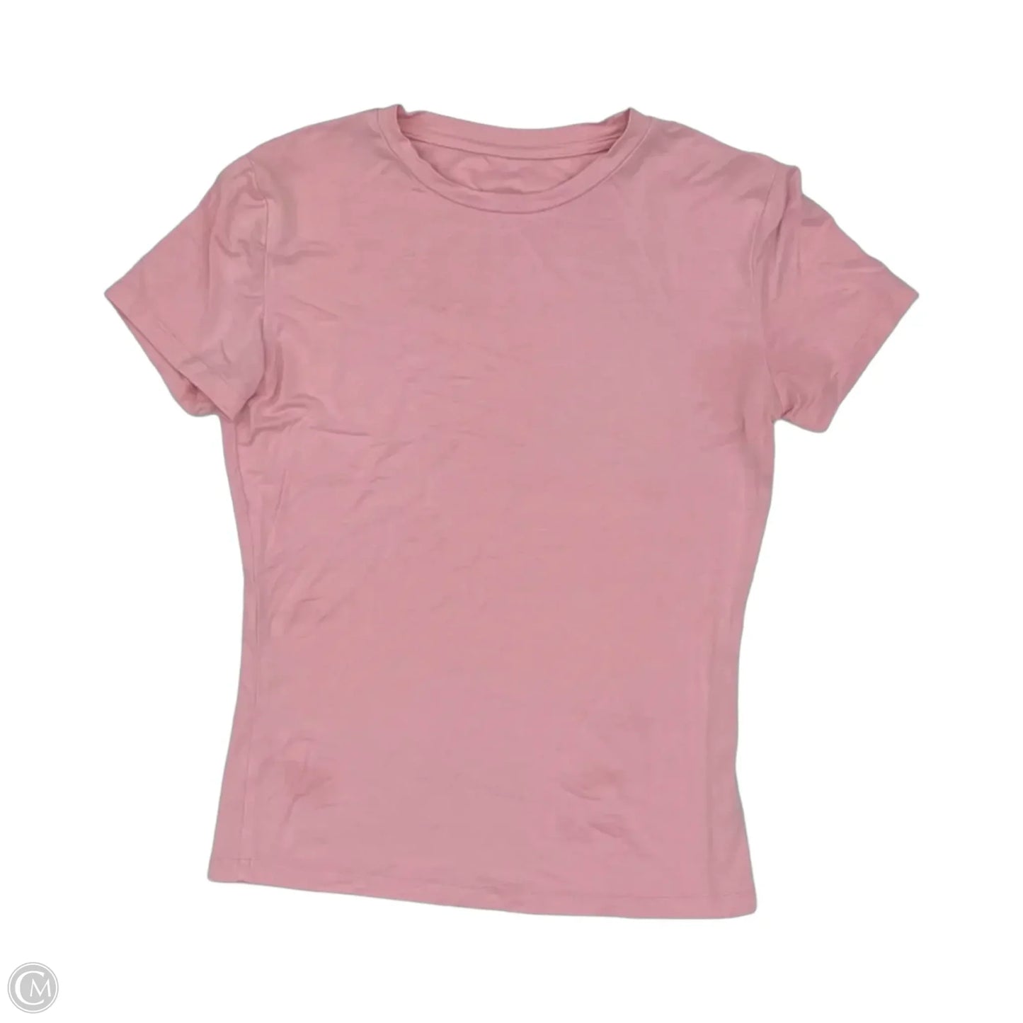 Top Short Sleeve By Clothes Mentor In Pink, Size: M