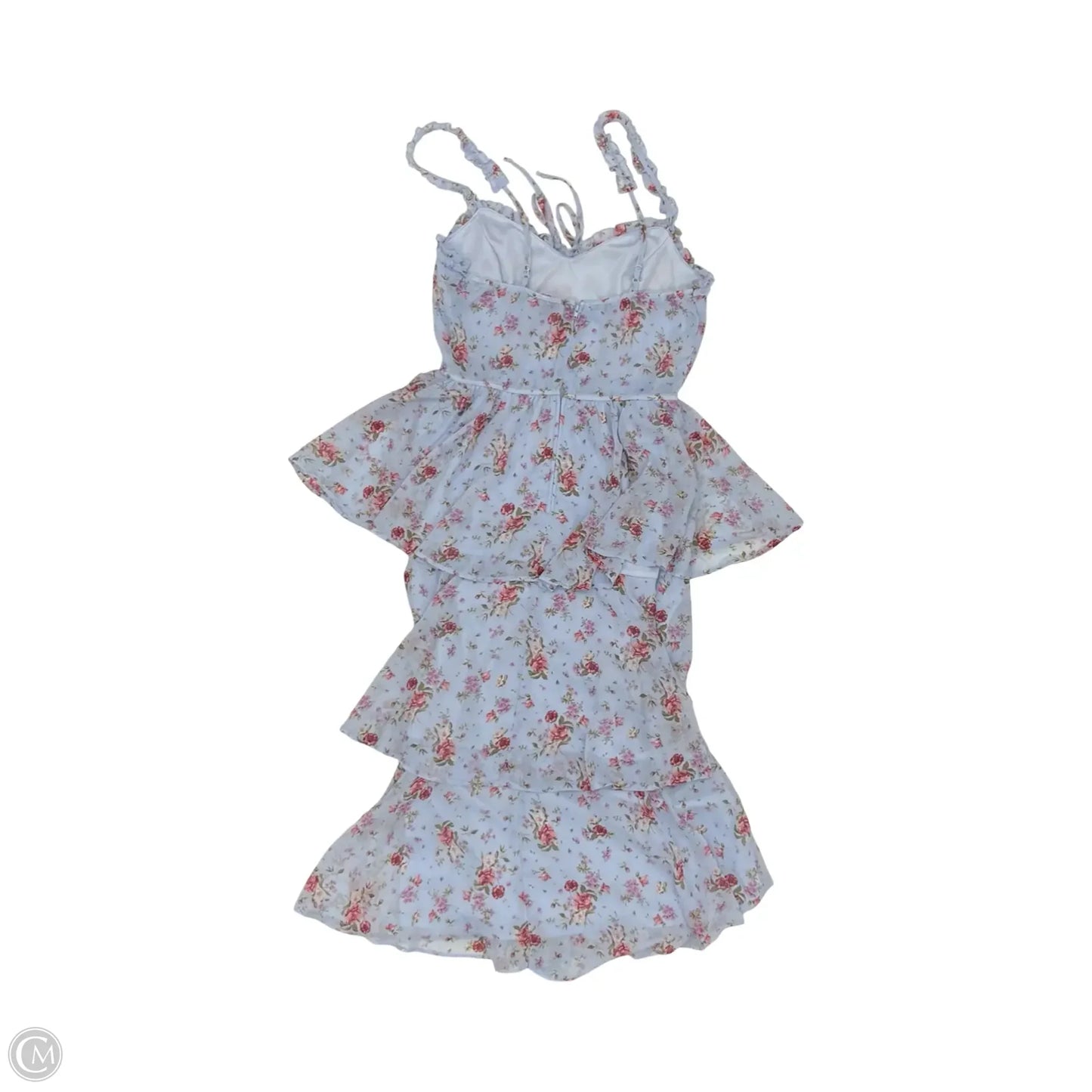 Dress Party Midi By Miami In Blue, Size: M