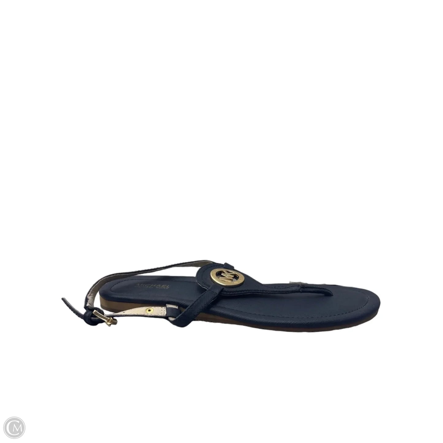 Sandals Designer By Michael Kors In Blue, Size: 8
