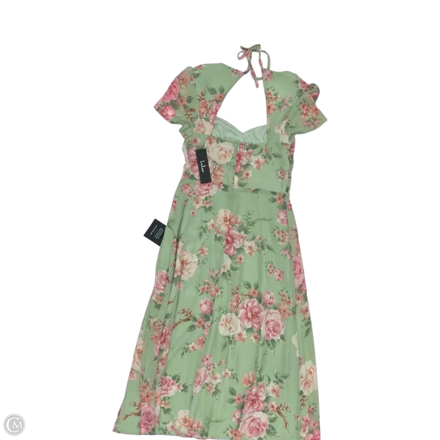 Dress Party Long By Lulus In Green, Size: S