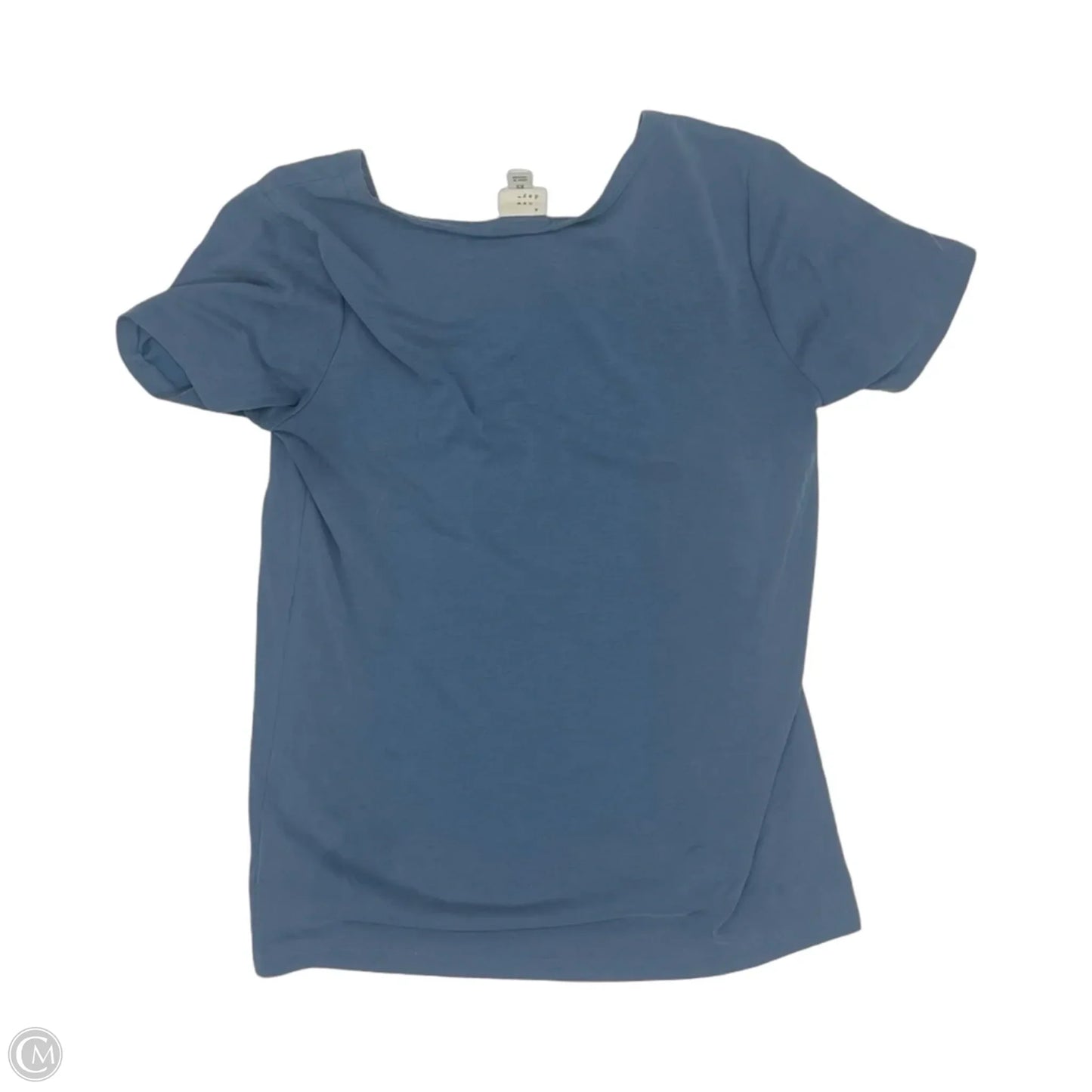 Blouse Short Sleeve By A New Day In Blue, Size: Xs