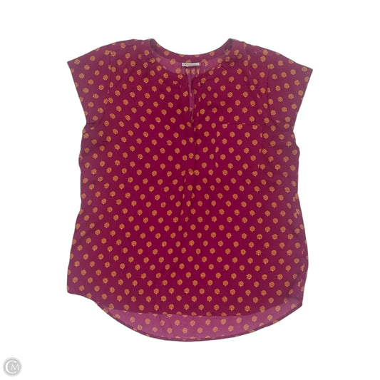 Blouse Sleeveless By Liz Claiborne In Purple, Size: Xl