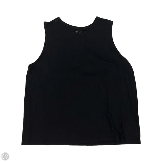 Top Sleeveless By Nine West In Black, Size: Xxl
