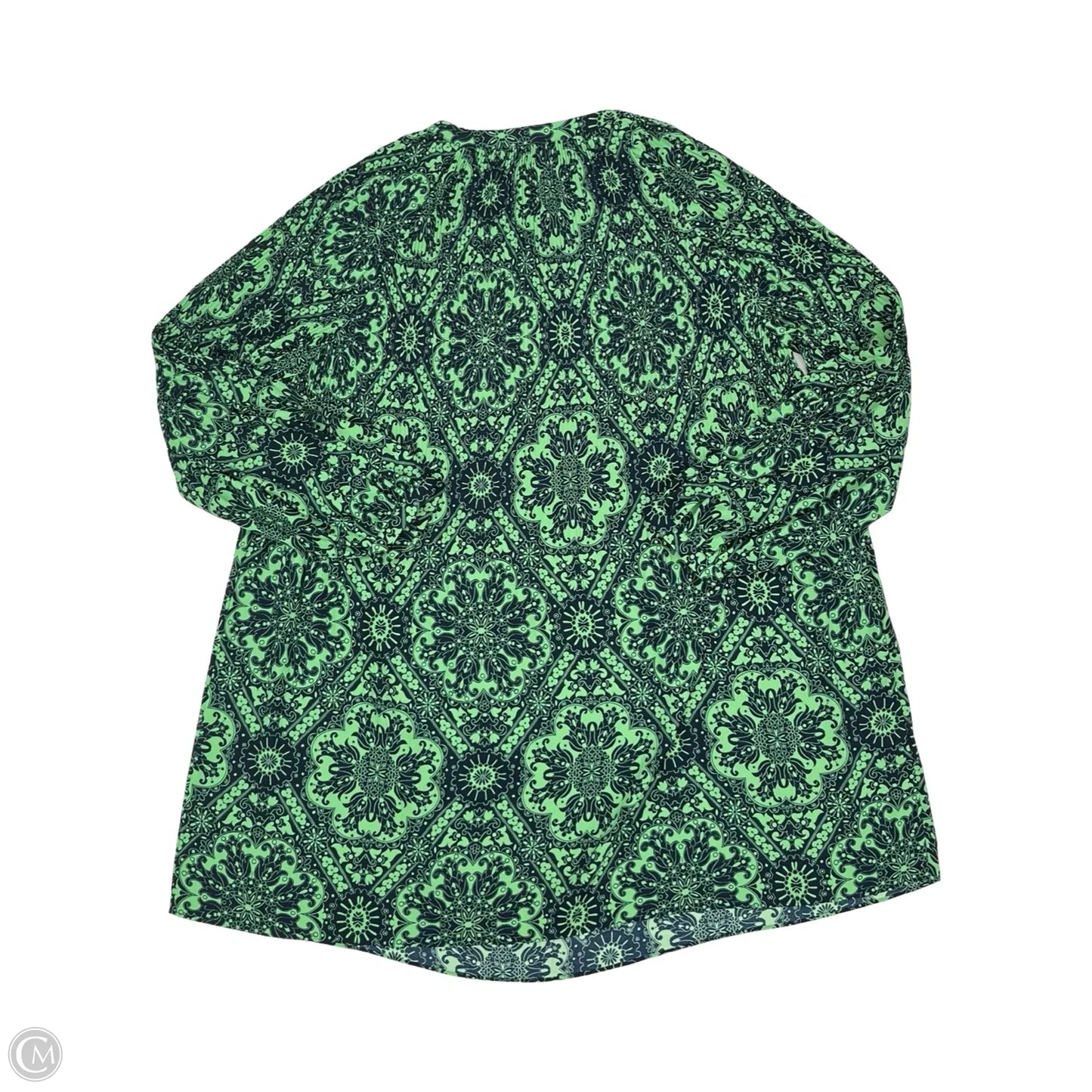 Dress Party Short By Loft In Blue & Green, Size: L