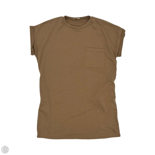 Dress Casual Short By Clothes Mentor In Brown, Size: L