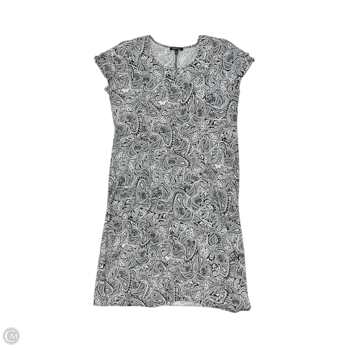 Dress Casual Maxi By Relativity In Black & White, Size: Xl