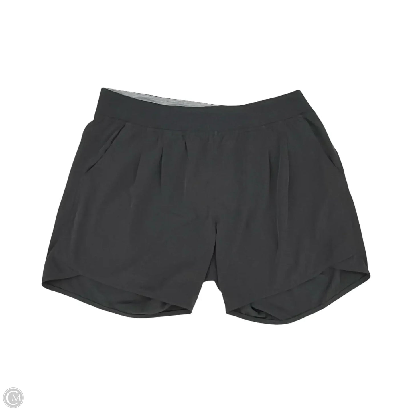 Athletic Shorts By Calvin Klein Performance In Grey, Size: Xl