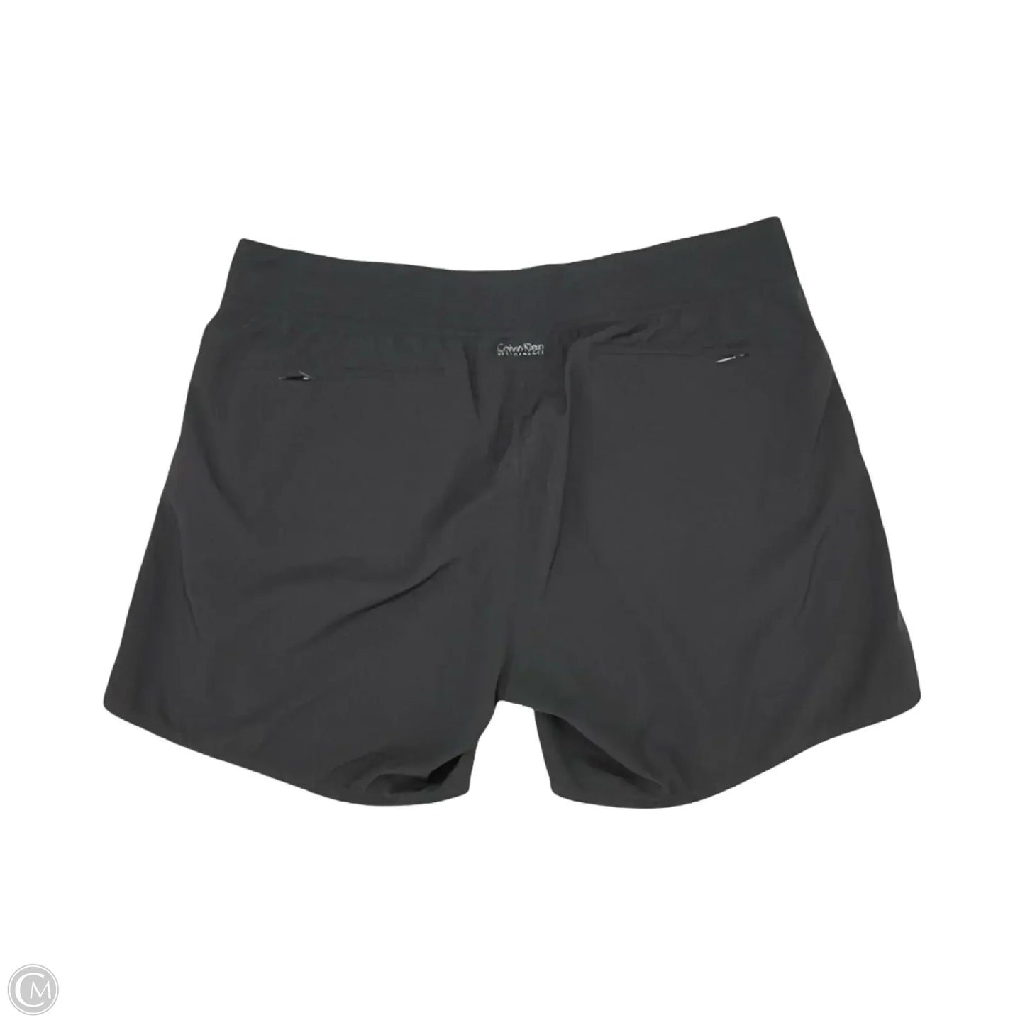 Athletic Shorts By Calvin Klein Performance In Grey, Size: Xl