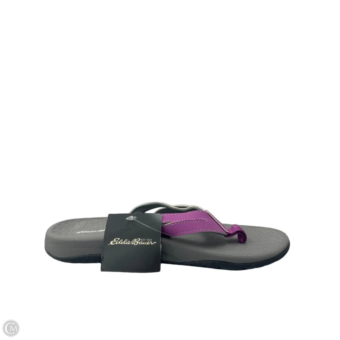 Sandals Flip Flops By Eddie Bauer In Grey, Size: 8