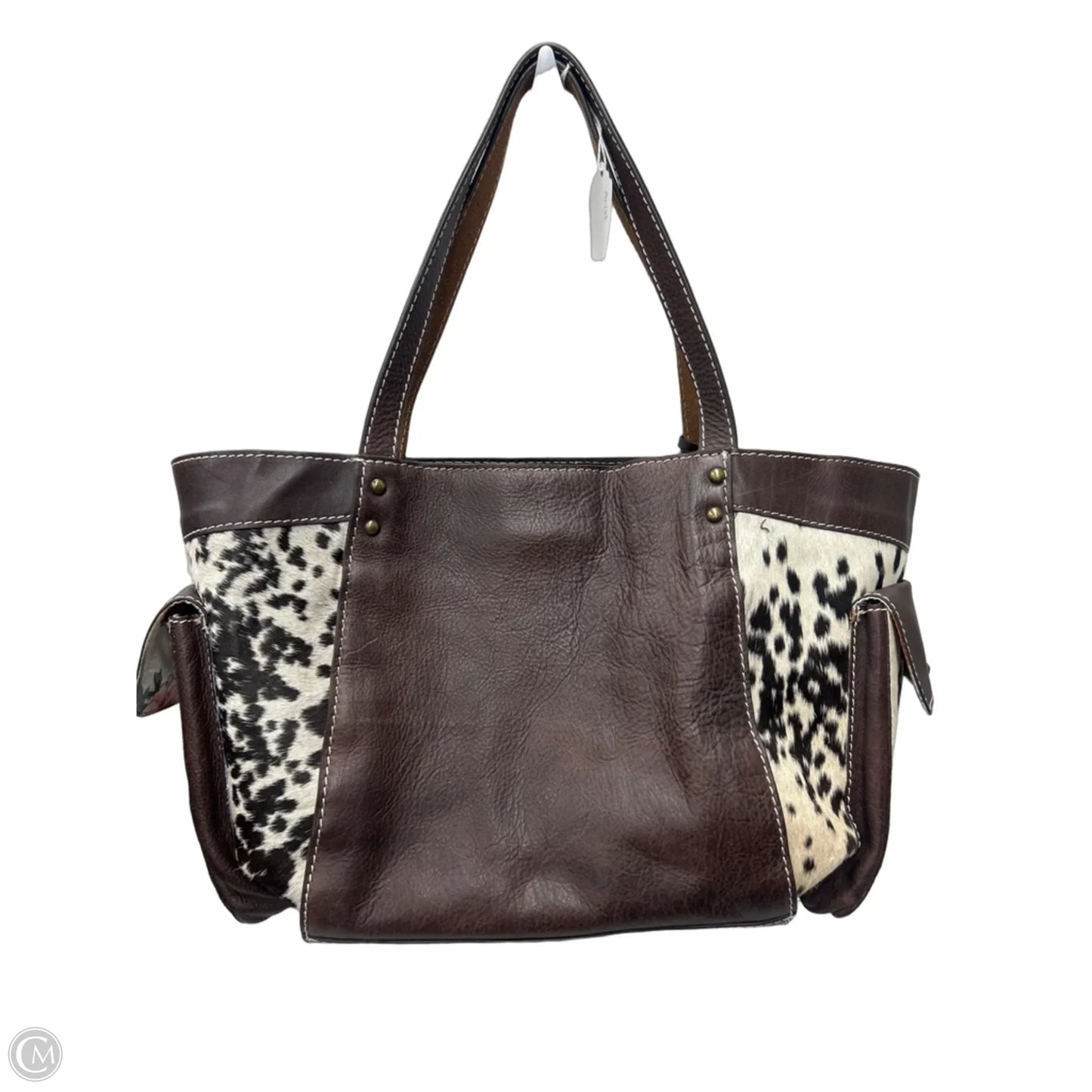 Handbag Leather By Ariat, Size: Large