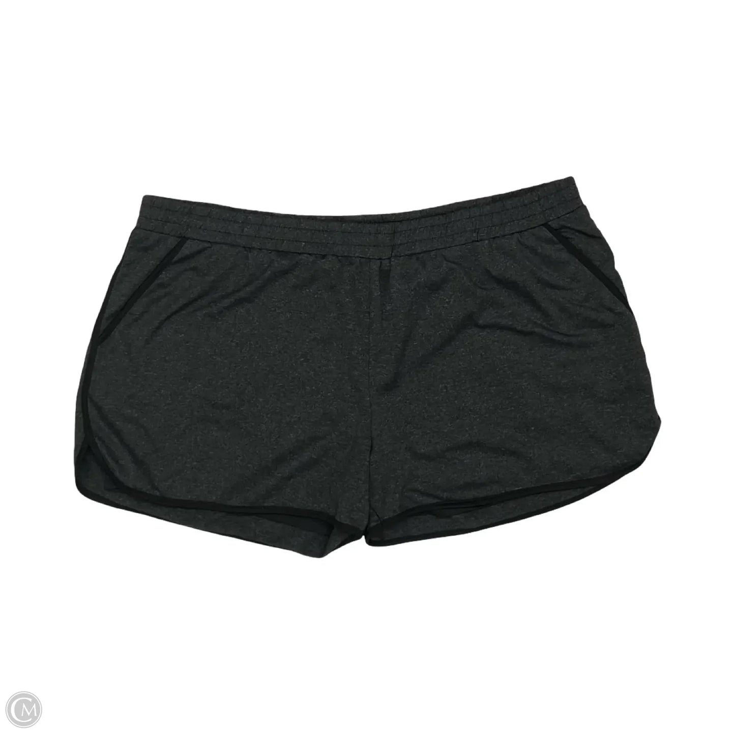 Athletic Shorts By Clothes Mentor In Grey, Size: 3x