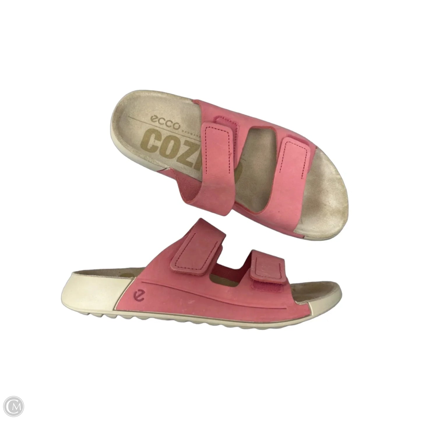 Sandals Flats By Ecco In Pink, Size: 6