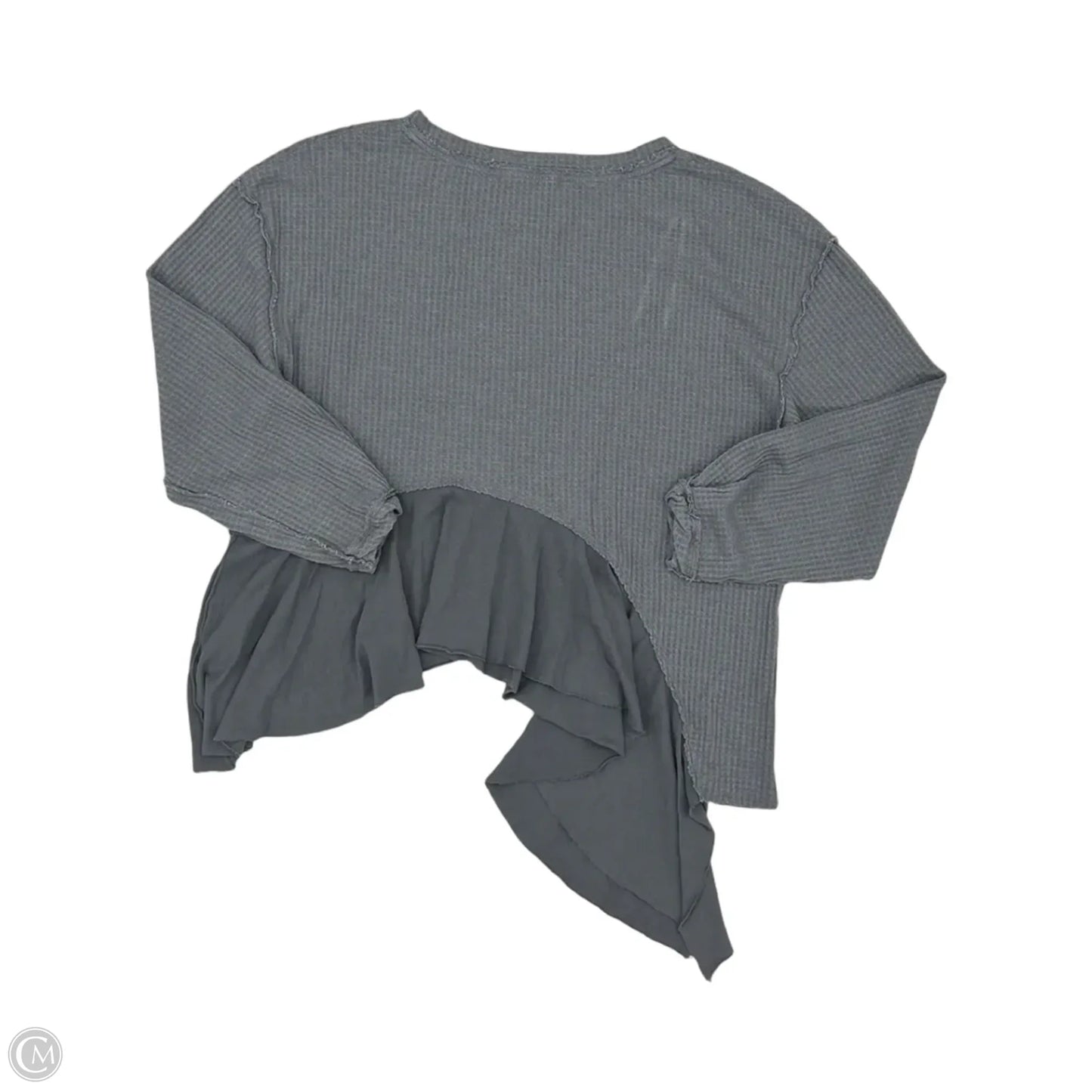 Top Long Sleeve By We The Free In Grey, Size: S