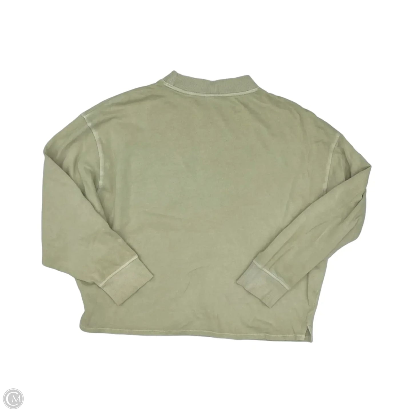 Sweatshirt Collar By Old Navy In Green, Size: L