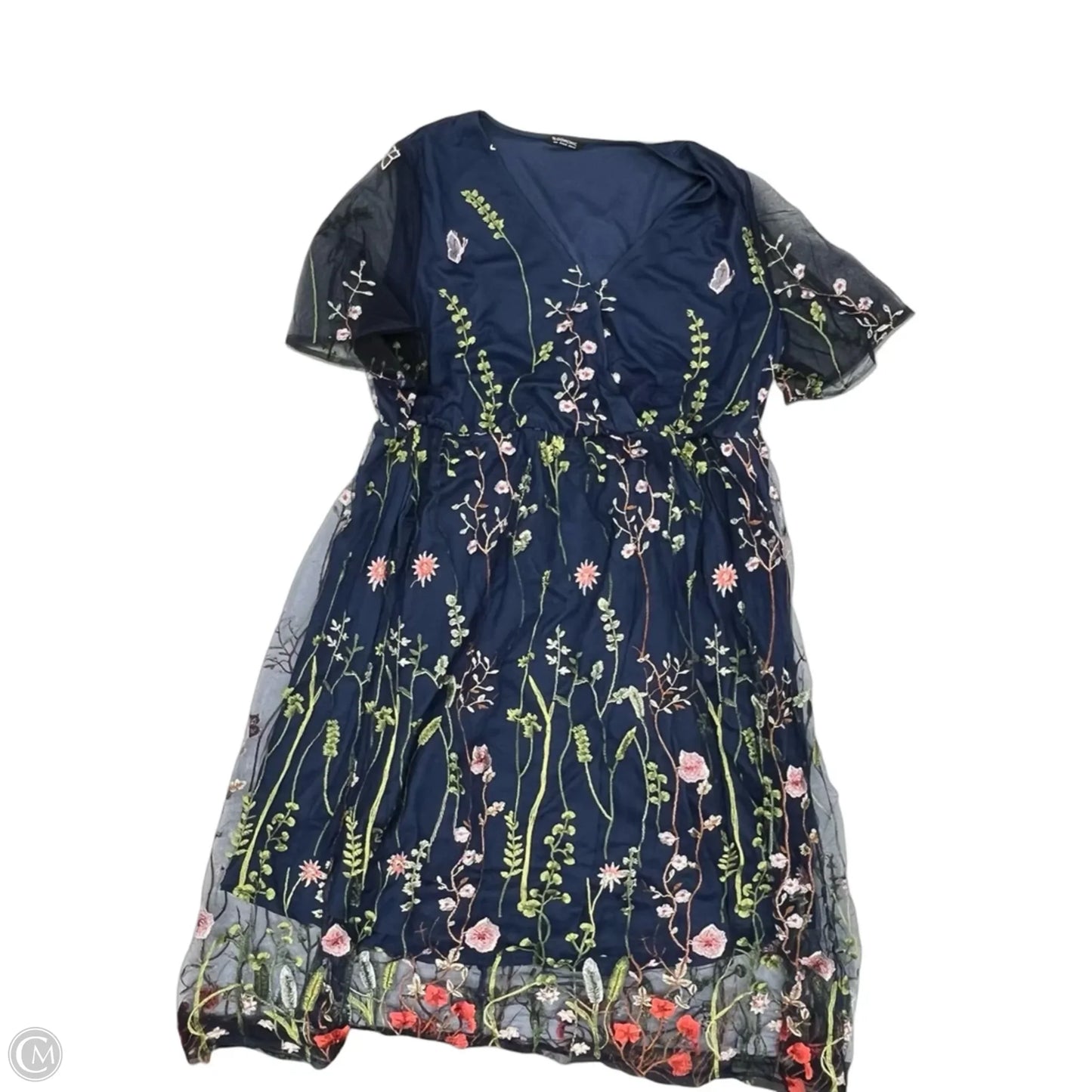 Dress Party Short By Ophelia Roe In Floral Print, Size: 3x