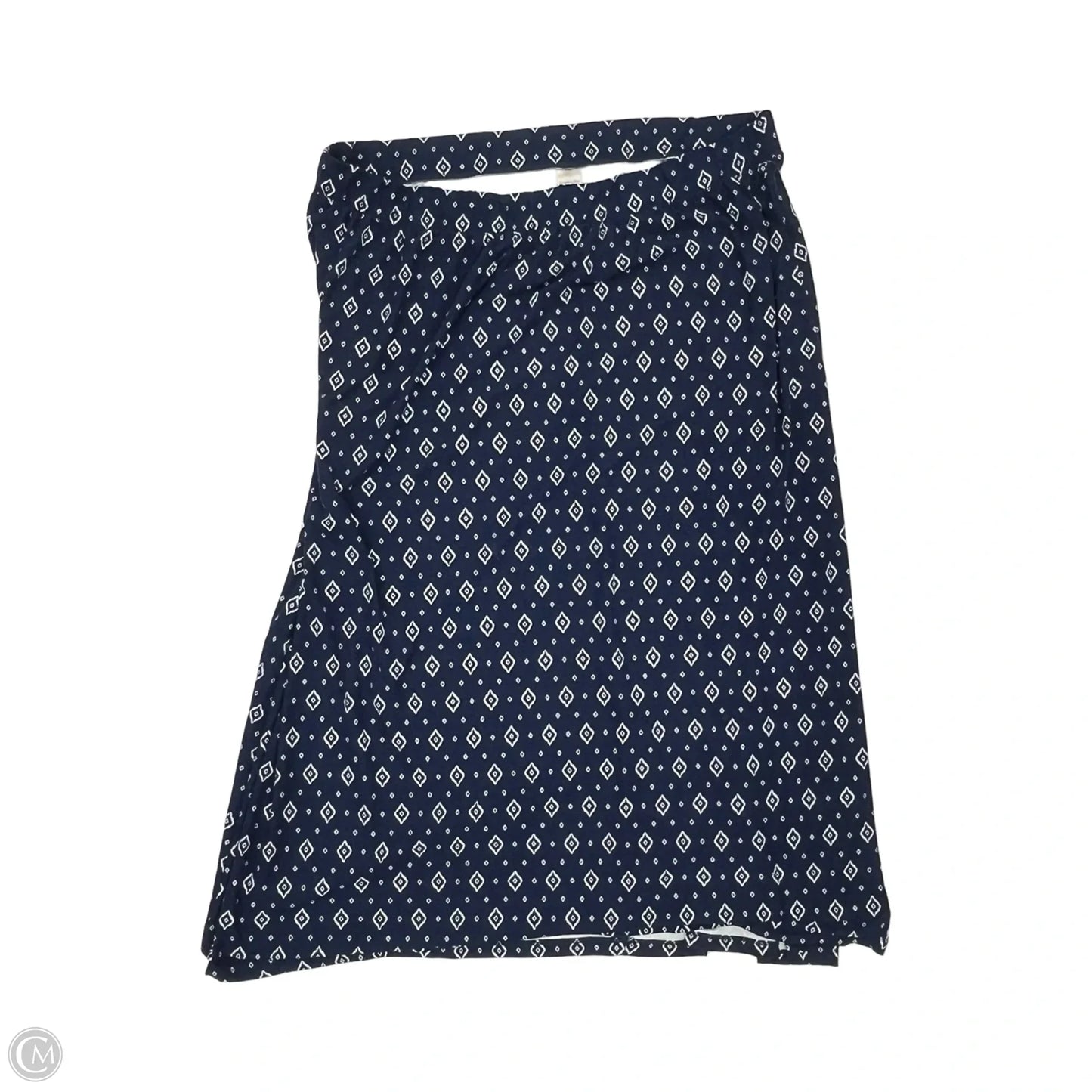 Skirt Maxi By Terra & Sky In Blue, Size: 3x